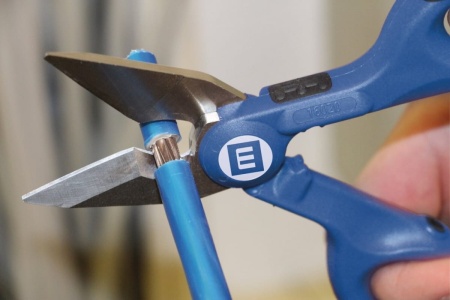 Универсальные ножницы монтажника для резки провода/кабеля и снятия изоляции Weicon-Tools № 35 wcn52000035