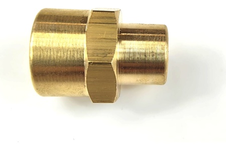 Муфта латунная переходная пневмо 1/2" ВР х 1/4" ВР Профитт 9275990
