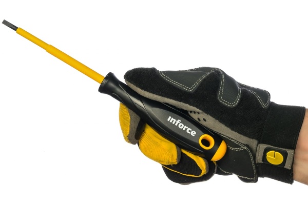 Диэлектрическая отвертка SL4х100мм Inforce 06-09-78