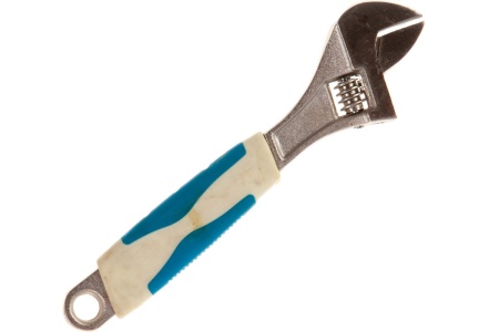 Разводной ключ 250 мм, двухкомпонентная рукоятка РемоКолор 43-1-325