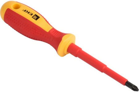 Отвертка EKF Expert PH2x100 мм 1000 В ph-2-100-exp-in