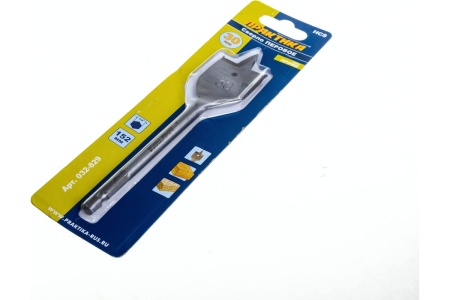 Сверло перовое по дереву (30х152 мм) ПРАКТИКА 032-829 Сверло перовое по дереву (30х152 мм) ПРАКТИКА 032-829