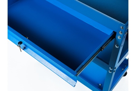 Инструментальная тележка ABC 3 полки с ящиком 700х350х760 мм ИЛТ-3СЯ Инструментальная тележка ABC 3 полки с ящиком 700х350х760 мм ИЛТ-3СЯ