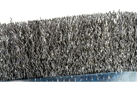 Щётка с пластиковой рукояткой, стальная щетина Дело техники 270211