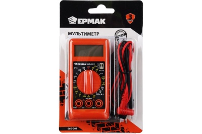 Цифровой мини-мультиметр ЕРМАК DT-182 660-001