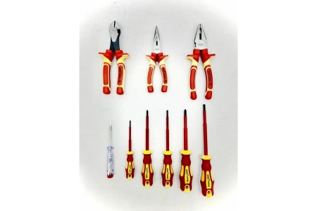 Набор диэлектрического инструмента до 1000В, 9 предметов, в кофре ПЛ071201_z022