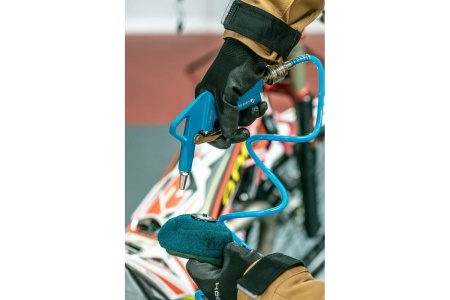 Пистолет для продувки HOEGERT TECHNIK с коротким и длинным соплом HT4R750