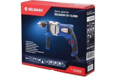 Ударная дрель Белмаш BELMASH DI 13/800 03008