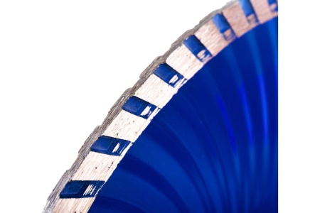 Диск алмазный отрезной Турбо волна (230 мм; 22.2 мм) для угловых шлифмашин Fit 37487