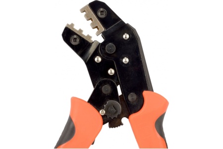 Трещоточные клещи АвтоDело для обжима клемм проводов  30253 15920