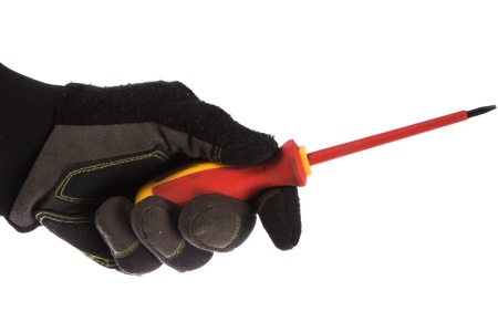 Диэлектрическая шлицевая отвертка 4х100мм Энкор 19691