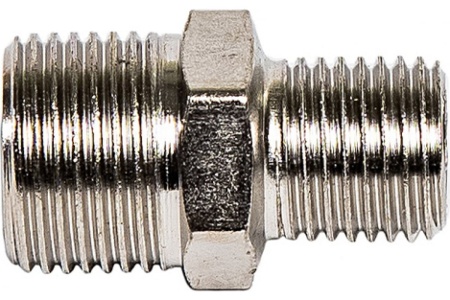 Переходник ММ М1/4"- М3/8" Rossvik A121/6.R