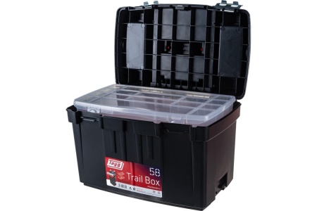 Передвижной ящик для инструментов 470х290х630мм +лоток +органайзер Tayg 158001