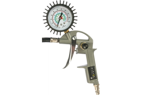 Пистолет для накачки с манометром Zitrek TG-62 012-2118
