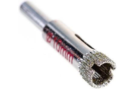 Коронка алмазная по стеклу и керамике (2 шт; 10 мм) ПРАКТИКА 777-246