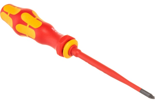 Набор диэлектрических бит с динамометрической рукояткой-держателем Wera, 1,2-3 Нм, 16 предметов, WE-135906