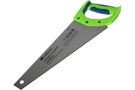 Ножовка по дереву для точных пильных работ, 450 ммкал, зуб 2D, 14 Зубец СИБРТЕХ 23830