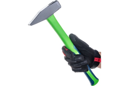 Слесарный молоток СИБРТЕХ 800 г, фибергласовая обрезиненная рукоятка 10327