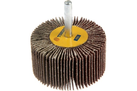 Круг лепестковый радиальный (60х30х6 мм; Р80) ТУНДРА 1875467