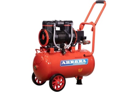 Компрессор Aurora PASSAT-25 BLACK тихий, без масла 24л, 249л/мин, 1.45кВт 31399