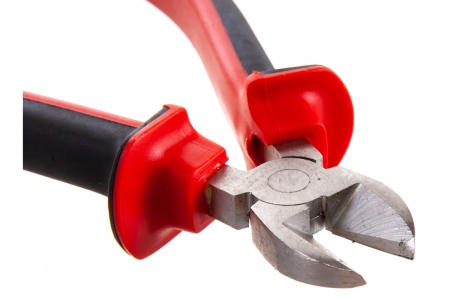 Бокорезы КУРС Мастер, черно-синяя прорезиненая ручка, усиленная сталь, молибденовое покрытие 160 мм 47571