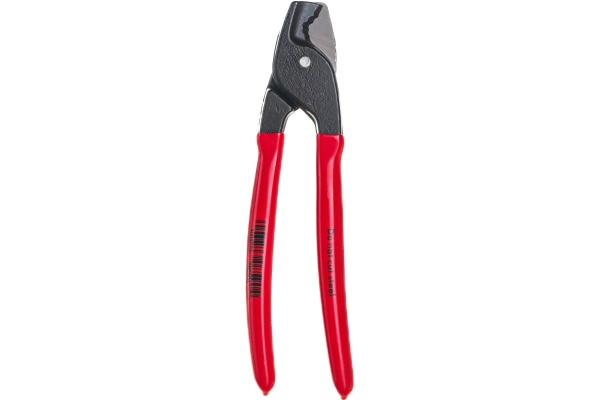 Кабелерез KNIPEX StepCut ступенчатый рез, кабель д. 15 мм, 50 кв.мм,  L-160 мм, обливные рукоятки KN-9511160