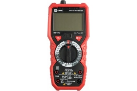 Цифровой мультиметр EKF MS18C Expert SQIn-180701-pm18C