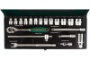 Набор торцевых головок (3/8"DR; 6-23 мм; 20 предметов) Jonnesway S04H3120S
