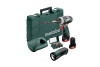 Аккумуляторный винтоверт Metabo PowerMaxx BS Basic + карманный фонарь TLA + 15 бит 600080930