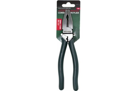 Комбинированные пассатижи ROCKFORCE Cr-V, 8.5", 210 мм, на держателе RF-109
