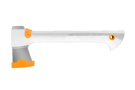 Набор топор белый + точилка + перчатки в тубусе Fiskars 129040