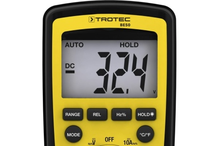Цифровой мультиметр TROTEC BE50 3510205250