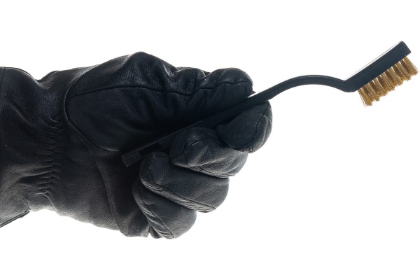 Набор металлических щеток VOREL 170мм, медная, стальная, нейлоновая 06963