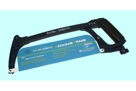Ножовочная рамка TLX SX8077C с полотном 300 мм, тип 1, исп.1, с обрезиненной ручкой 73062
