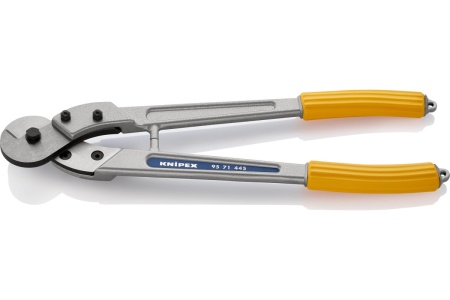 Тросорез KNIPEX провол. трос d10 мм, кабель 95 кв.мм, проволока ср. твёрдости d7 мм,445 мм KN-9571445