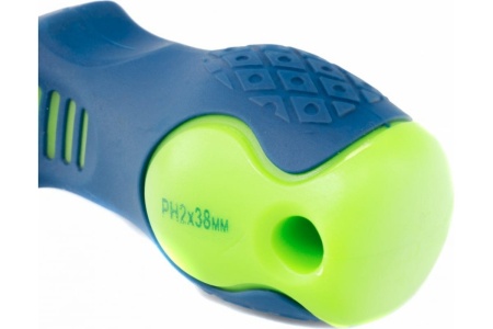 Отвертка, PH2 х 38 мм, CrV, 2-х компонентная рукоятка СИБРТЕХ 11831 Отвертка, PH2 х 38 мм, CrV, 2-х компонентная рукоятка СИБРТЕХ 11831