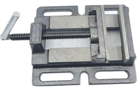 Станочные тиски TORNERI для сверлильных станков неповоротные L губок 100 мм, серия Q19A100 045776