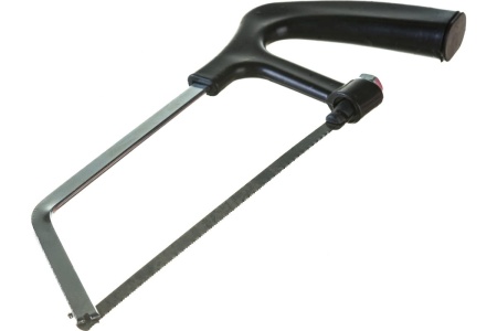 Ножовка TUNDRA по металлу хромированная, пластиковая рукоятка, 150 мм 881761