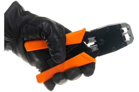 Обжимные клещи Telecom HT-500R /RJ-45, RJ-11/12/ HT-500R