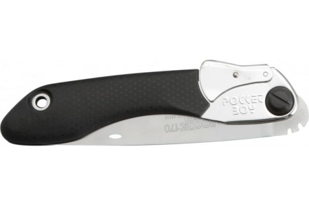 Складная пила Silky 170мм, 10зуб/30мм чёрная рукоять Si М00002544