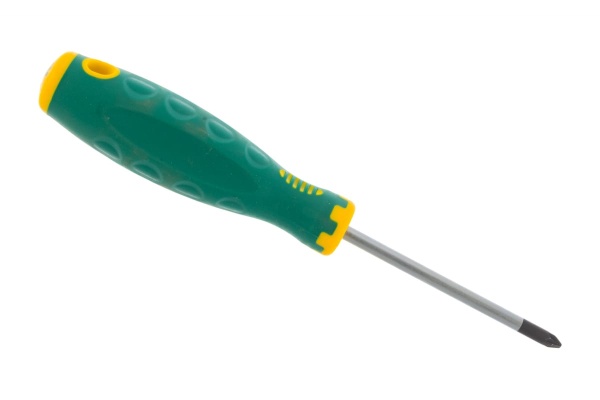 Отвертка Jonnesway D71Z180 "ANTI-SLIP GRIP" Pozidriv ® PZ1 5x80x190 мм 49211