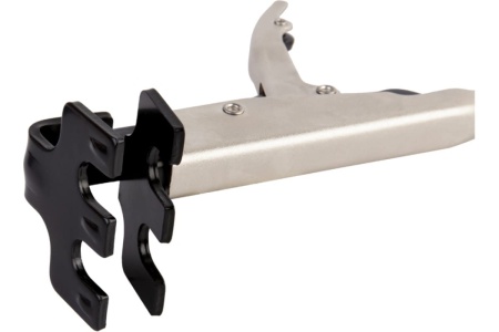 Плоский зажим WIEDERKRAFT с W-образным захватом, с фиксатором, 230 мм WDK-65010