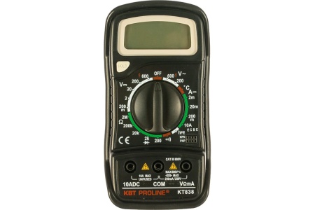 Цифровой мультиметр КВТ KT 838 PROLINE 79128