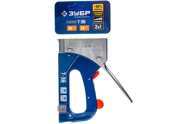Кабельный степлер ЗУБР Про-36 тип 36, 28, 31580