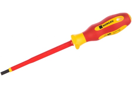 Шлицевая отвертка NORGAU VDE N171-5.5X125 067062255