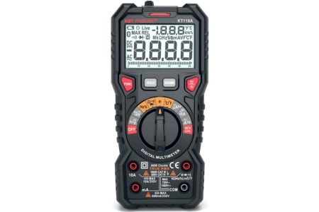 Цифровой мультиметр КВТ KT 118A PROLINE 79126