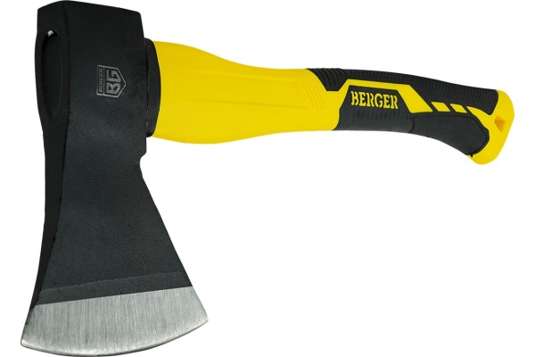 Универсальный кованый топор Berger BG 800 г, фибергласовая рукоятка BG1522