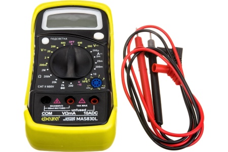 Цифровой мультиметр ФАZА MAS830L 5000490