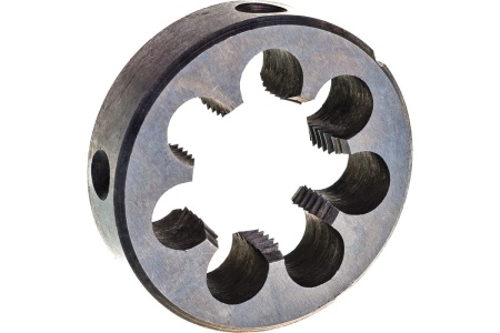 Плашка круглая Мастер для нарезания трубной резьбы G 1" Зубр 4-28032-1