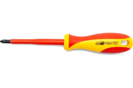 Диэлектрическая отвертка 1000В VIRA VDE PH2100мм  397020